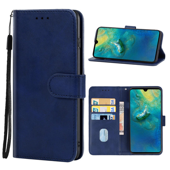 Huawei Mate 20 Leather Phone Case(Blue) - Open Box (Grade B)