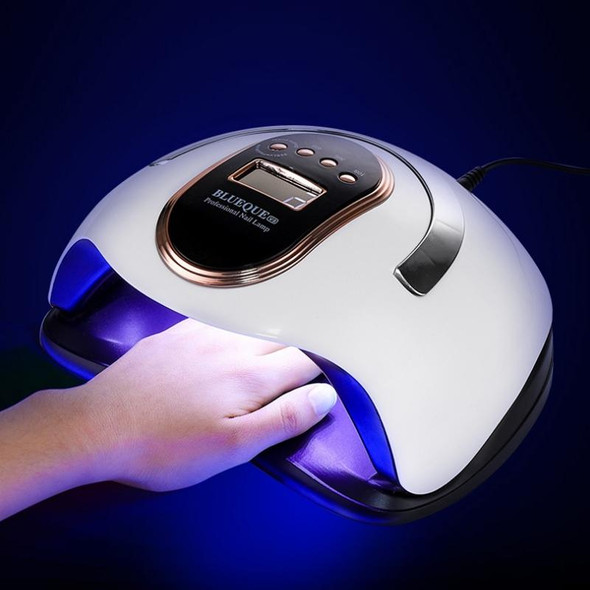 BLUEQUE 168W LED Nail Art Phototherapy Baking Lamp(US Plug) - Open Box (Grade A)