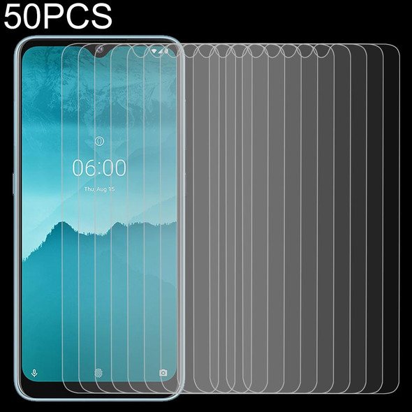 50 PCS - Nokia 6.2 2.5D Non-Full Screen Tempered Glass Film - Open Box (Grade A)