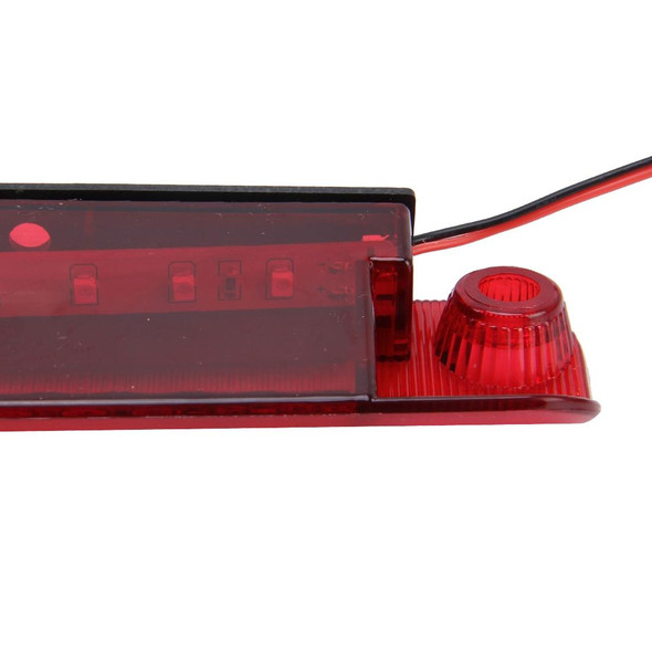 Car Auto Third Brake Light with 18 LED Lamps, DC 12V Cable Length: 80cm(Red Light) - Open Box (Grade A)