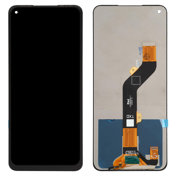 LCD Screen and Digitizer Full Assembly for Tecno Camon 17 CG6, CG6j - Open Box (Grade A)