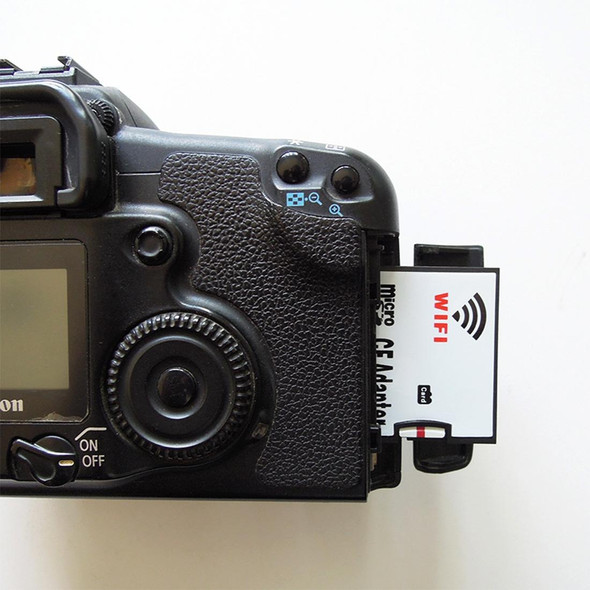 Micro SD to CF Card Adapter Memory Card Reader Converter for Canon / Nikon SLR Camera - Open Box (Grade A)