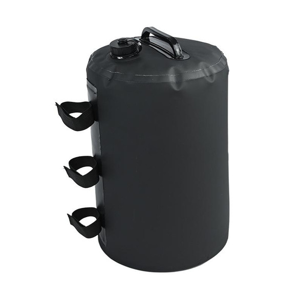 Water And Sand Multi-Function Tent Windproof Fixed Water Bag, Size: 24x45cm(Black) - Open Box (Grade A)