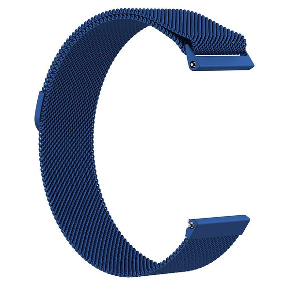 Fitbit Versa Milanese Watch Band, Size:S(Blue) - Open Box (Grade A)