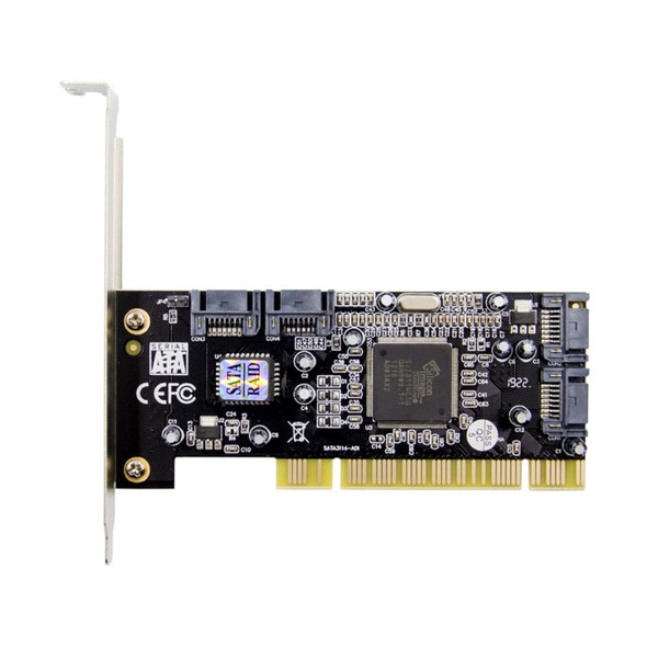 PCI Sil3114 SATA-150 RAID 4 Channel Expansion Card SATA-1 Hard Disk Built-in Expansion Card - Open Box (GRADE A)