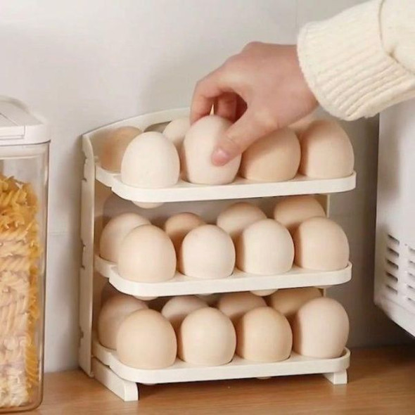 3 Layer Stackable Egg Organizer