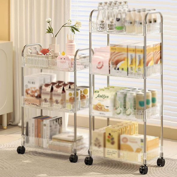 3-Tier Acrylic Trolley Organizer