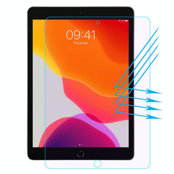 For iPad 10.2 2021 / 2020 / 2019 ENKAY Hat-Prince 0.33mm 9H Surface Hardness 2.5D Explosion-proof Anti-Blue-Ray Tempered Glass Film - Open Box (Grade A)