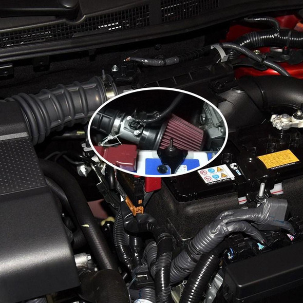 63mm XH-UN605 Car Modified Engine Air Flow Meter Flange Intake Sensor Base - Honda / Ford / Nissan