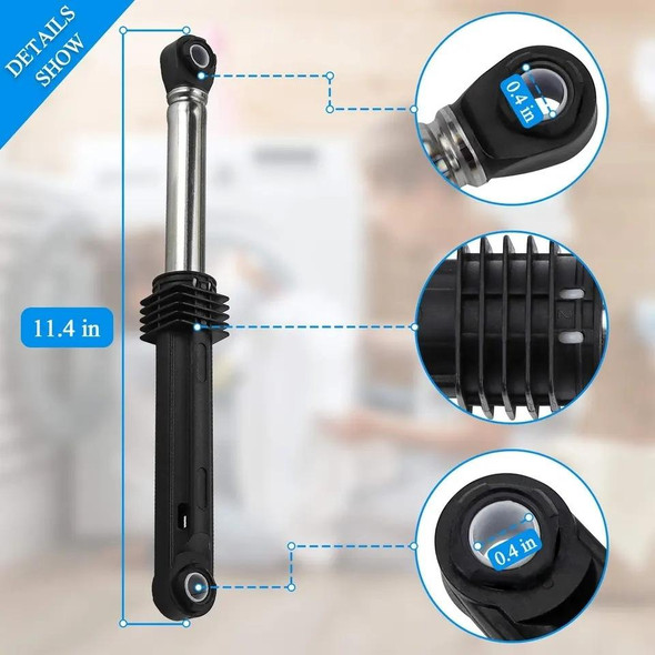 For LG Washing Machine Model WM2016CW  4901ER2003A Shock Absorber Set(Black)