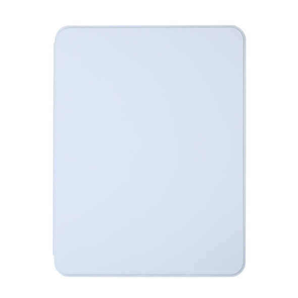 For iPad Pro 11 2022 / 2020 / 2021 / 2018 2 in 1 Acrylic Split Rotating Leather Tablet Case(Ice Blue)