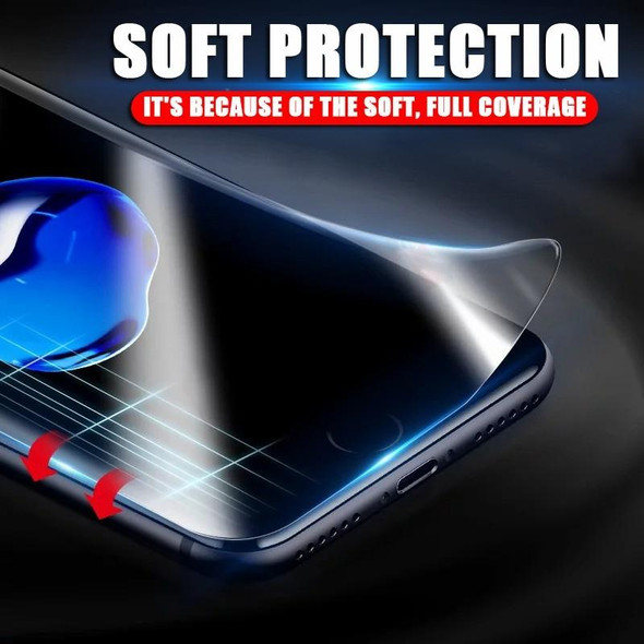 iPhone 11 Pro Max / XS Max 25 PCS 0.1mm 2.5D Full Cover Anti-spy Screen Protector Explosion-proof Hydrogel Film