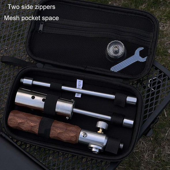 COOL CAMP CF-77773-1 Outdoor Camping Torch Storage Bag Portable BBQ Igniter EVA Crashproof Accessory Bag(Black)