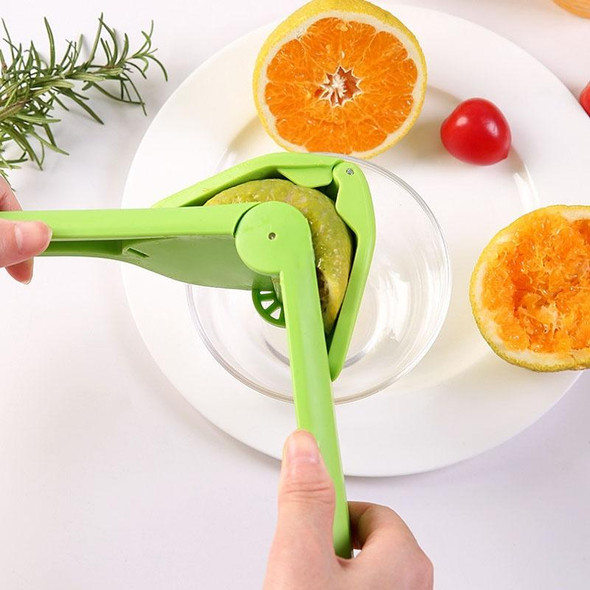 Household Manual Lemon Juicer Kitchen Folding Fruit Squeezer(Yellow)