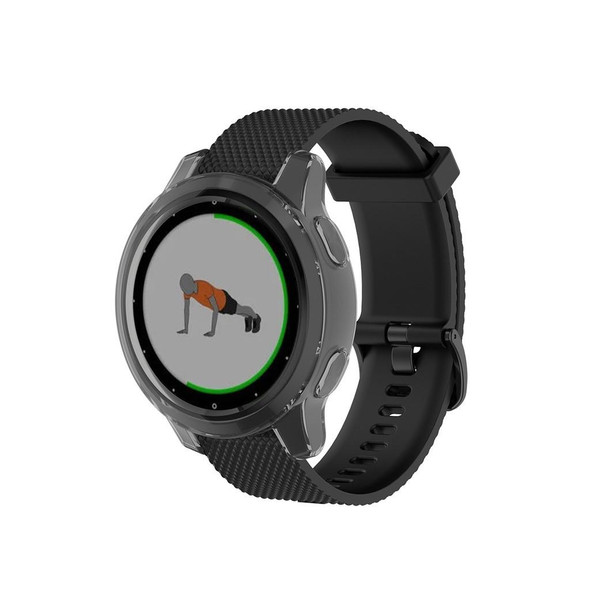 Garmin Vivoactive 4S TPU Protective Shell(Transparent Black)