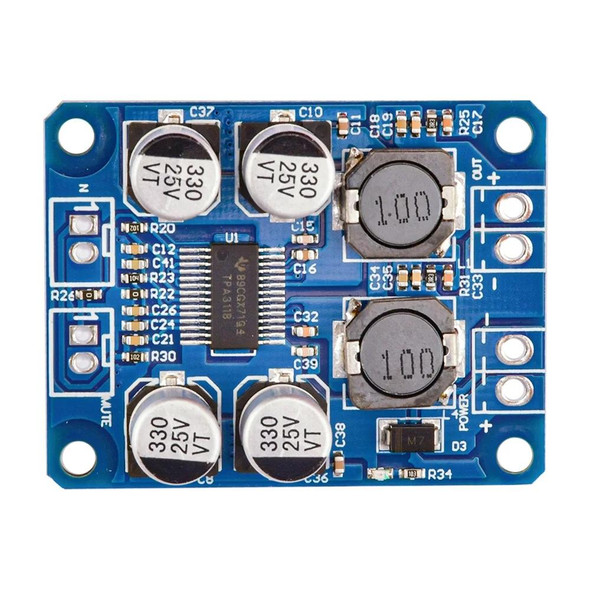 TPA3118 PBTL 8-24V Mono Digital Amplifier Board 30W