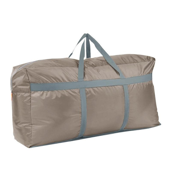 Outdoor Large Capacity Handbag Camping Equipment Carrying Bag Picnic Portable Storage Bag(Khaki)