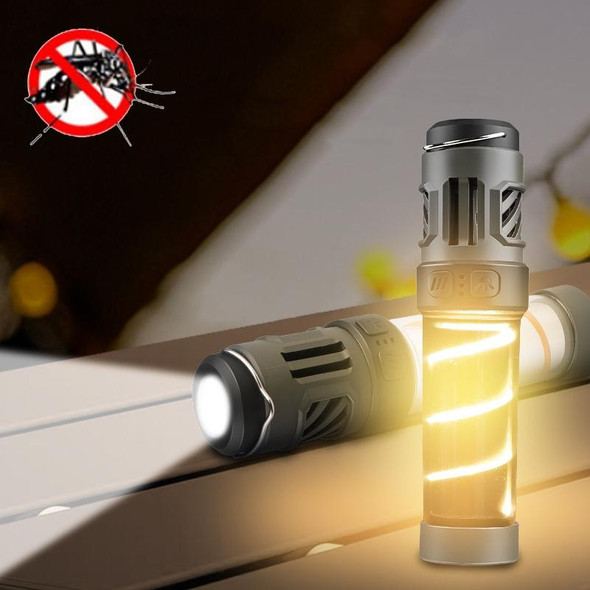 4 In 1 Outdoor Multi-function Flashlight Ambient Light Mosquito Repellent Lamp, Spec: Tripod Version