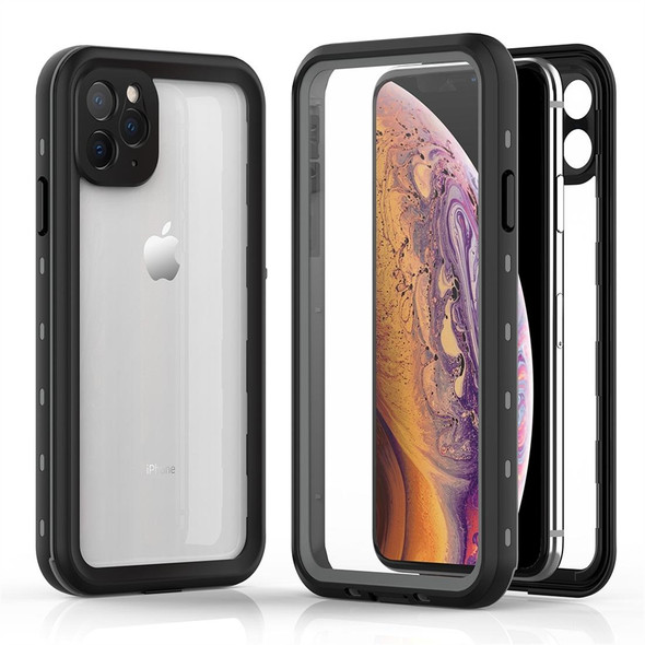 iPhone 11 Pro Max RedPepper Shockproof Waterproof PC + TPU Protective Case(Black)