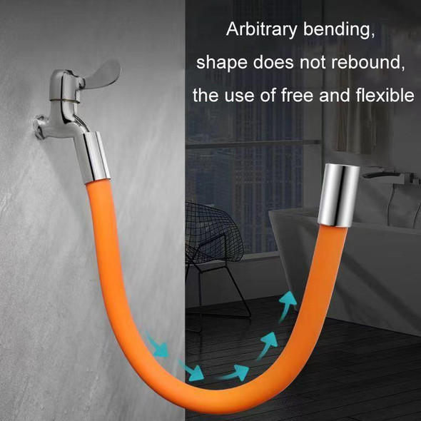 Faucet Splash-proof Universal Bending Shaping Extension Tube, Length: 30cm