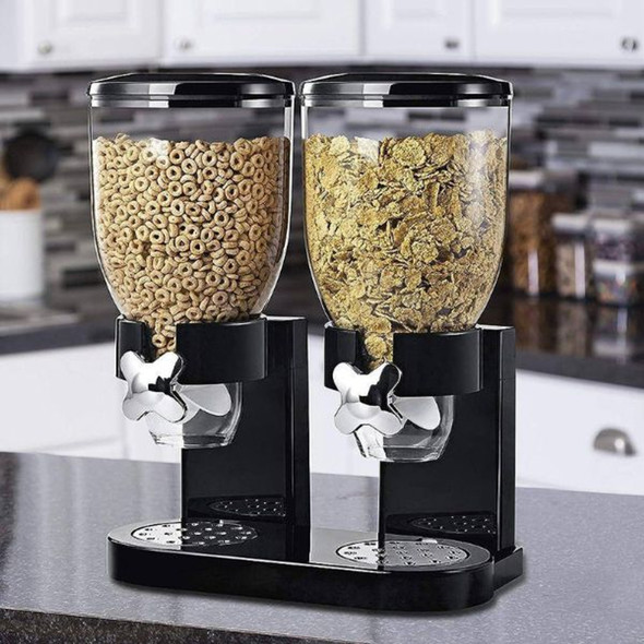 2L Cereal Dispensers -White, Dual