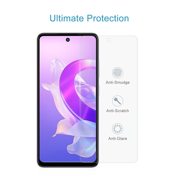 For Itel P55+ 10pcs 0.26mm 9H 2.5D Tempered Glass Film