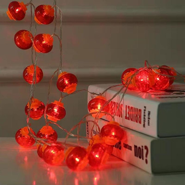 6m 40 Light  New Year Chinese Red Lantern LED Lights(Little Red Lantern)