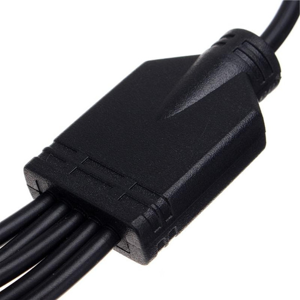 5-in-1 USB Charging Cable for Wii U / NEW 3DSXL / NEW 3DS / NDS LITE SP / PSP
