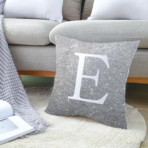 Letters Pillow Case 45*45cm Cotton Linen Throw Pillow Cover Decorative Pillowcases(D)