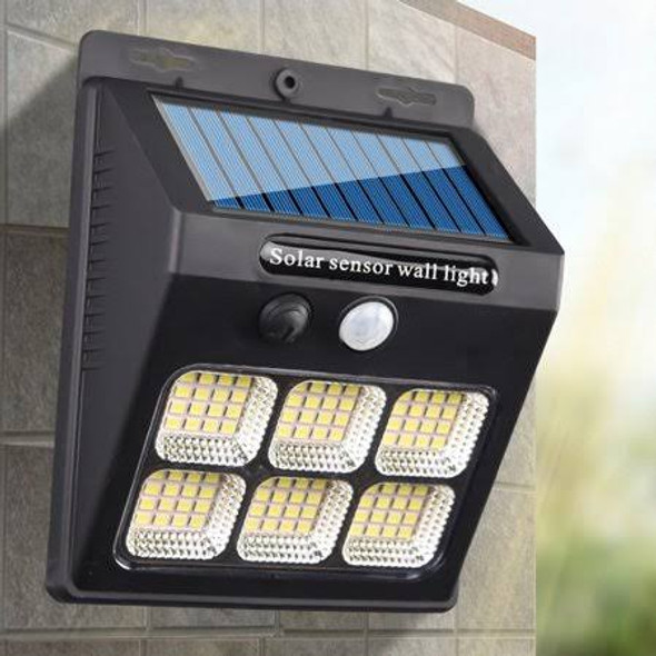 Energy-Efficient Solar Wall Light with 3 Lighting Modes