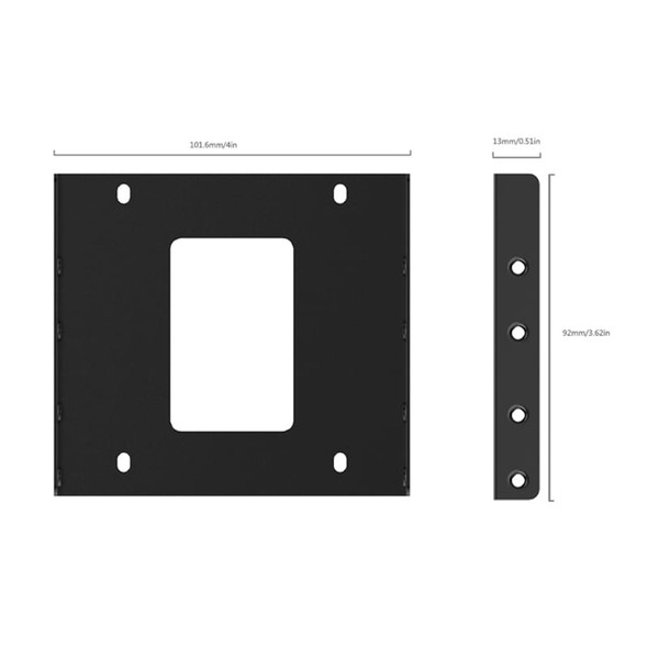 Orico 2.5 to 3.5 HDD|SSD Caddy-Black