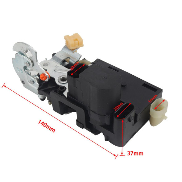 Car Front Right Side Power Door Lock Actuator 15053682 for Cadillac / Chevrolet