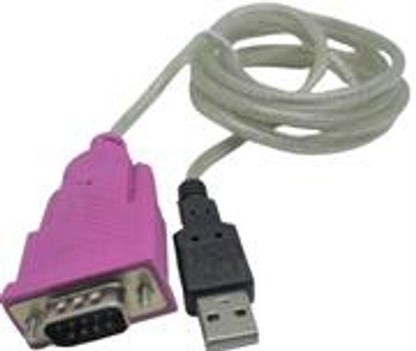 UniQue USB 2.0 To RS232 Serial 1m Cable, Retail Box, Limited Lifetime Warranty