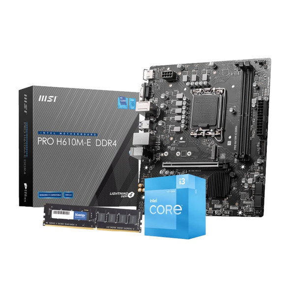 PCBuilder Intel Core i3-12100F LEVEL UP Core Upgrade Kit