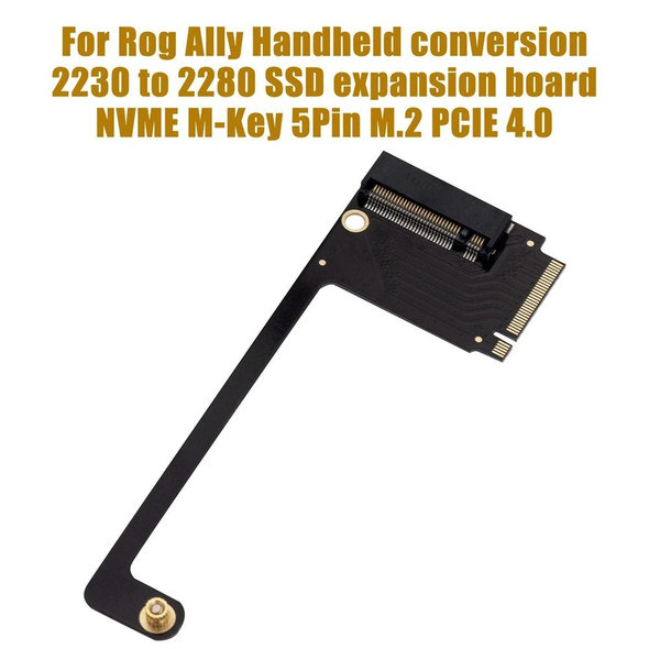 For ASUS Rog Ally Modified M2 Hard Drive PCIE4.0 Riser Card, Spec: Long 