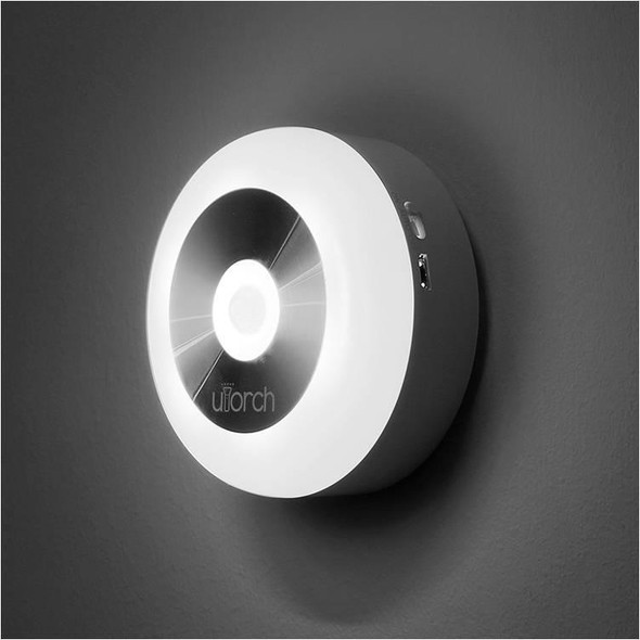 Smart Sensor Night Light Infrared Sensor Corridor Aisle Light, Spec: Charging Model(White)