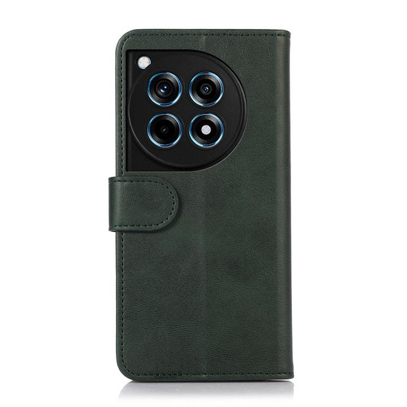 For OnePlus 12R / Ace 3 Cow Texture Leather Phone Case(Green)
