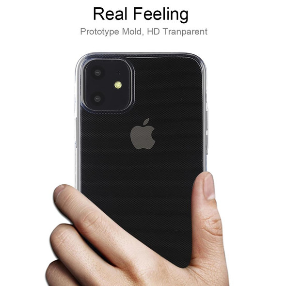 0.5mm Ultra-Thin Transparent TPU Protective Case for iPhone 11