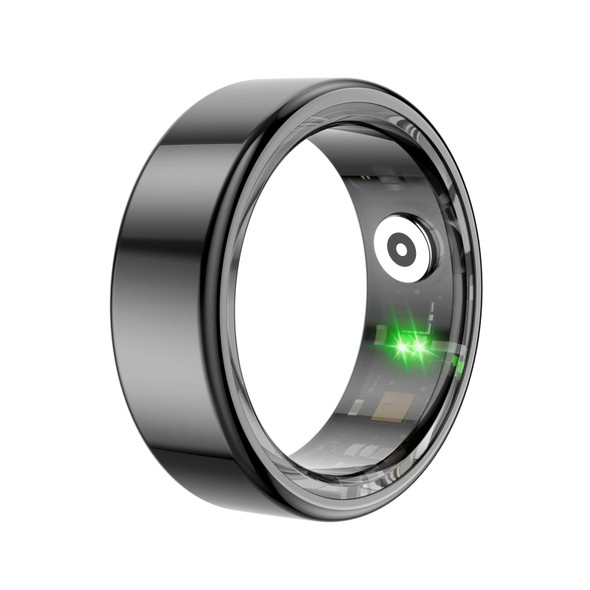R02 SIZE 9 Smart Ring, Support Heart Rate / Blood Oxygen / Sleep Monitoring / Multiple Sports Modes(Black)