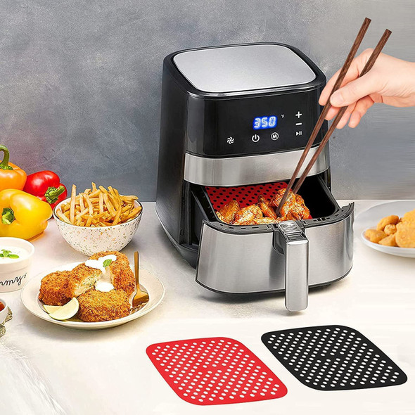 Square Silicone Air Fryer Liner