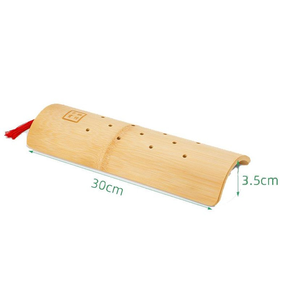 3.5cm Height Lumbar Pillow Natural Bamboo U-Shaped Pillow Relieves Cervical And Lumbar Pain