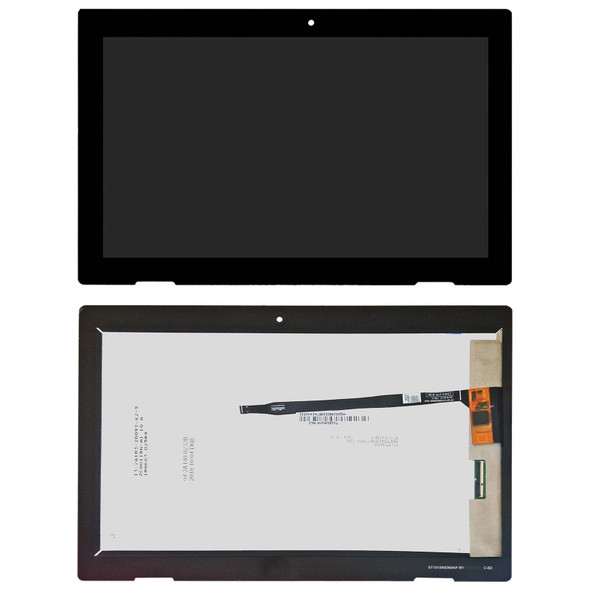 FHD1920x1080 LCD Screen and Digitizer Full Assembly for Lenovo IdeaPad D330 N5000 D330-10IGM (Black)