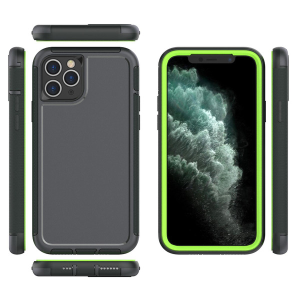 360 All-inclusive Shockproof Precise Hole PC + TPU Protective Case - iPhone 11 Pro Max(Grey)