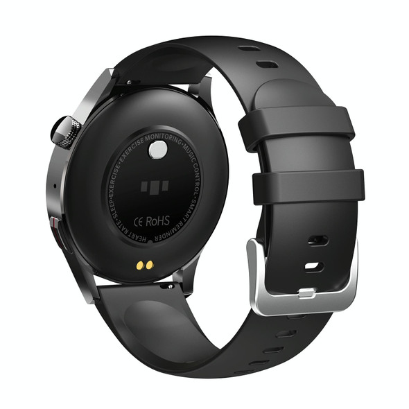 DM14 1.32 inch BT5.2 Smart Sport Watch, Support Bluetooth Call / Sleep / Blood Oxygen / Temperature / Heart Rate / Blood Pressure Health Monitor(Black)