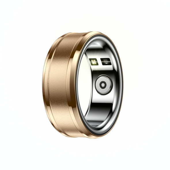 R3 SIZE 20 Smart Ring, Support Heart Rate / Blood Oxygen / Sleep Monitoring(Gold)
