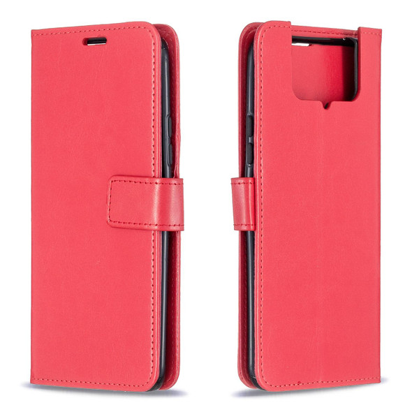 Asus Zenfone 7 ZS670KS Crazy Horse Texture Horizontal Flip Leatherette Case with Holder & Card Slots & Wallet & Photo Frame(Red)