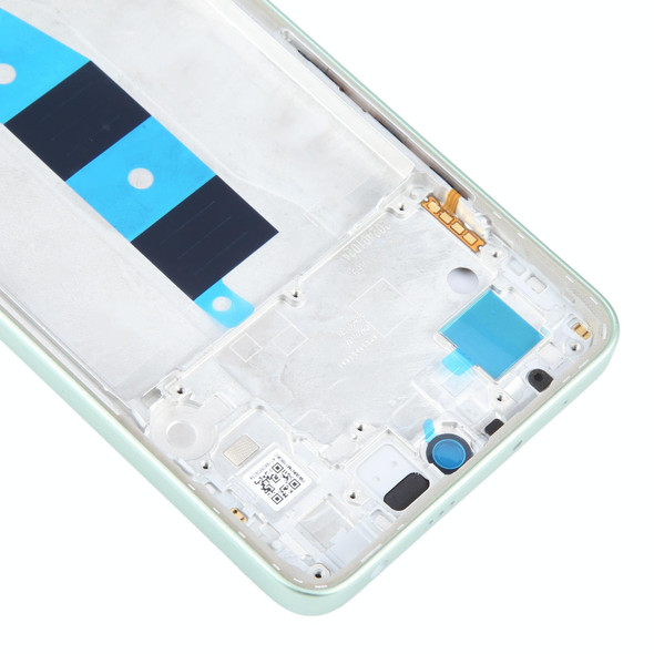 For Xiaomi Redmi Note 13 4G Original Front Housing LCD Frame Bezel Plate (Green)