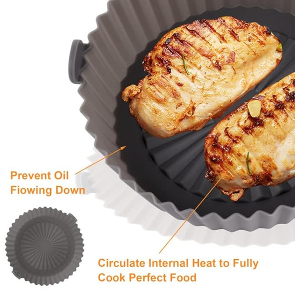 Air Fryer Liner Silicone 20x5 cm