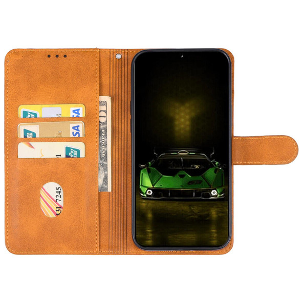 For Xiaomi Redmi K70 Pro Lamborghini Leather Phone Case(Brown)