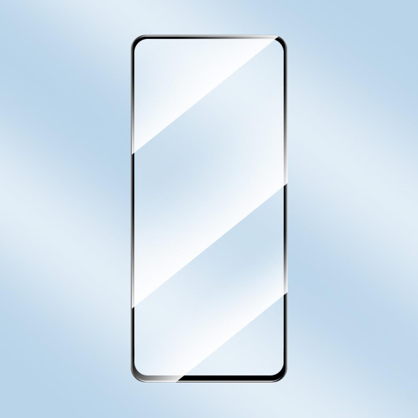 For ZTE Blade V40 5pcs ENKAY Hat-Prince Full Glue High Aluminum-silicon Tempered Glass Film